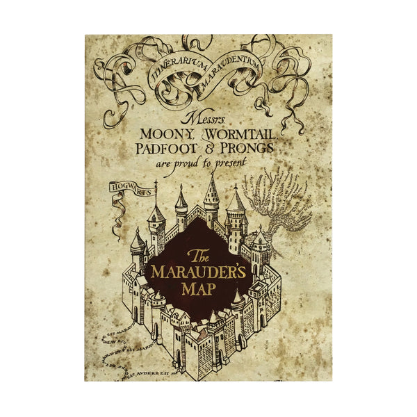  Harry Potter – Marauders Map – Moony Wormtail Padfoot