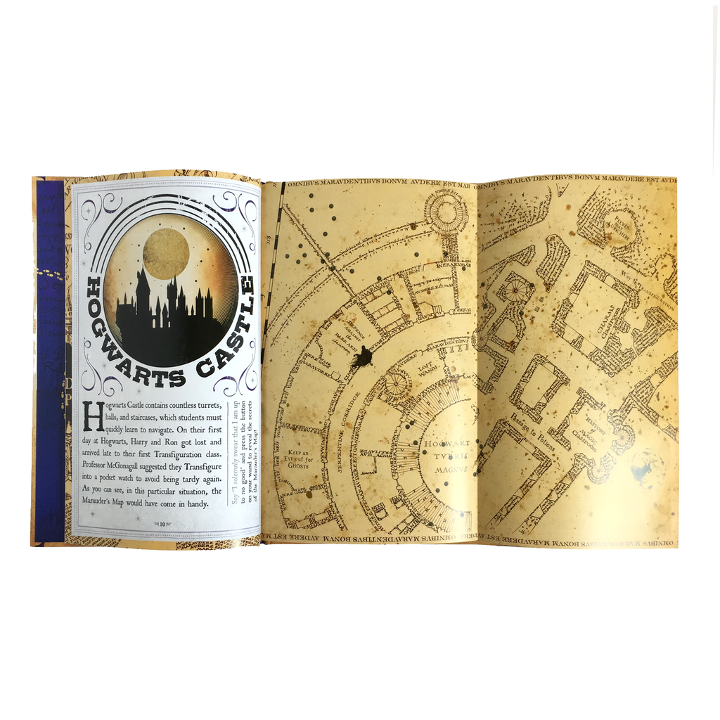 Magic World Hufflepuff Castle Map Poster The Marauders Map Canvas Painting  Classic Movie Wall Art Prints