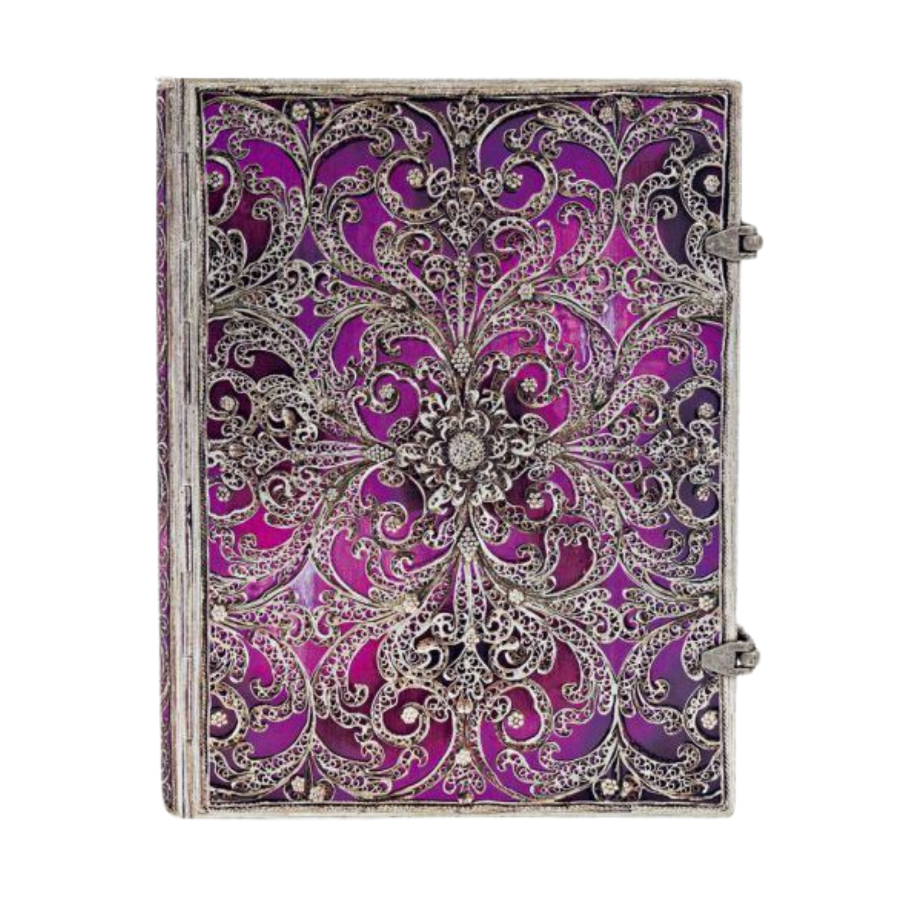 Aubergine Silver Filigree Ultra Journal