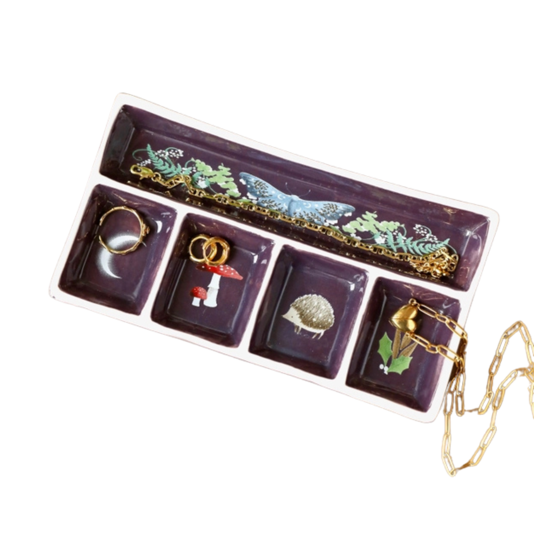 Moonrise Ceramic Trinket Tray