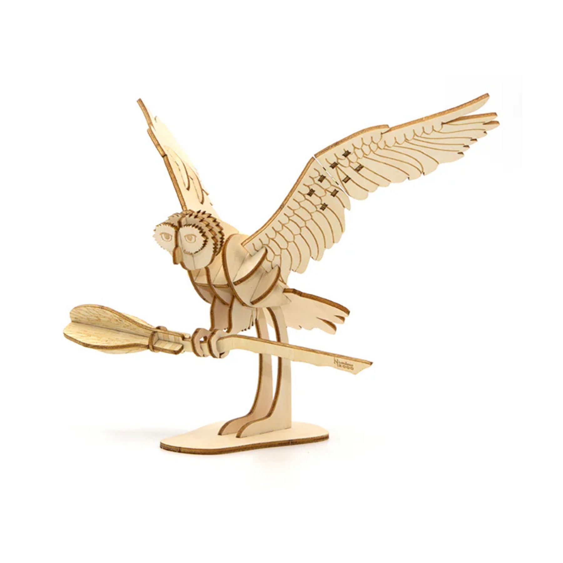 IncrediBuilds: Harry Potter: Hedwig 3D Wood Model and Book