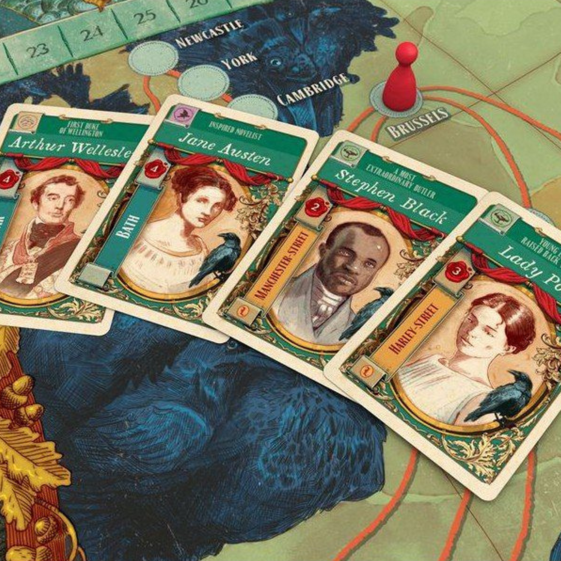 Jonathan Strange & Mr. Norrell: a Board Game of English Magic