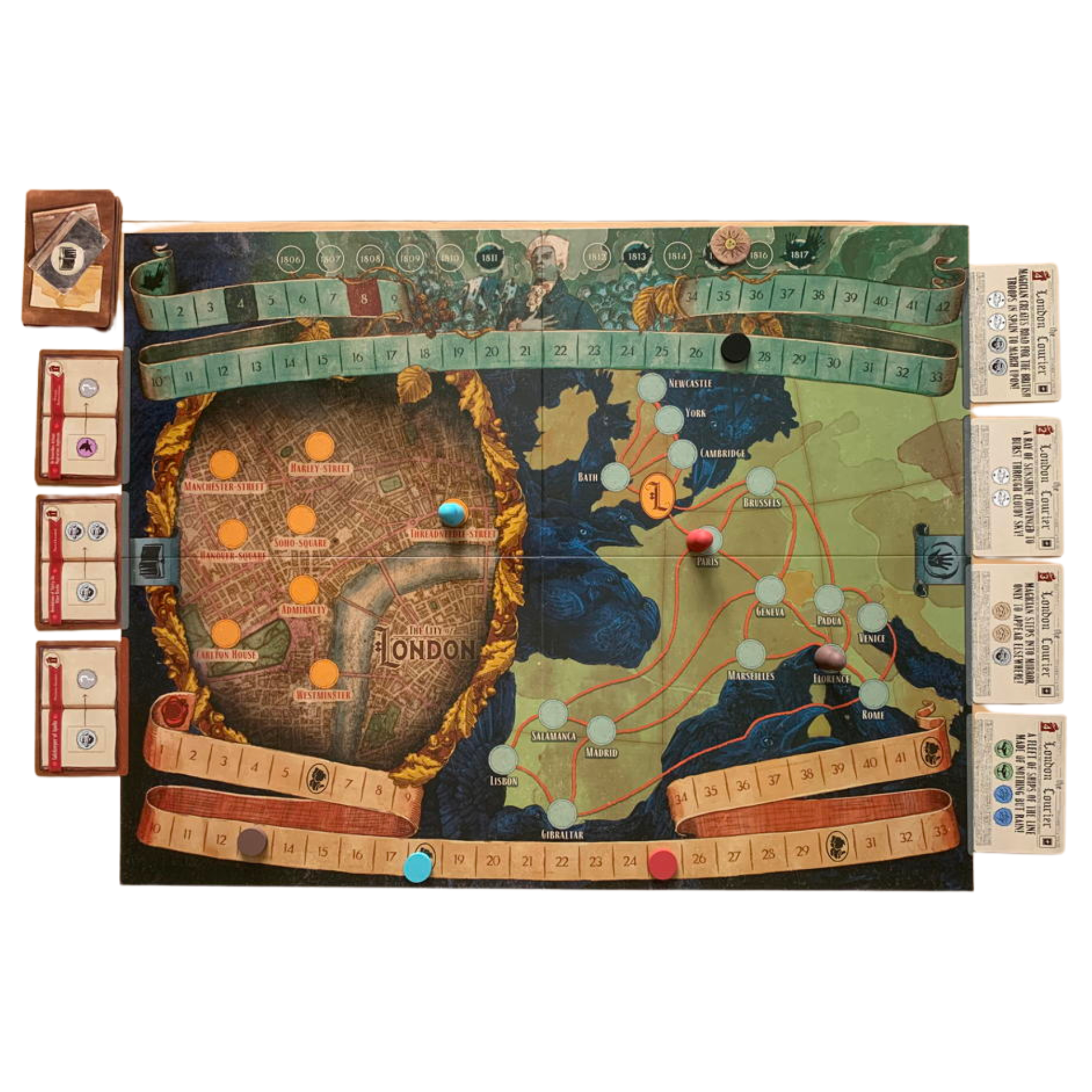 Jonathan Strange & Mr. Norrell: a Board Game of English Magic