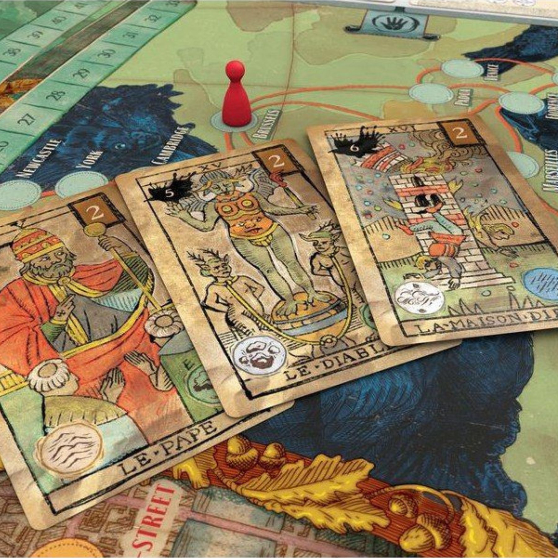 Jonathan Strange & Mr. Norrell: a Board Game of English Magic