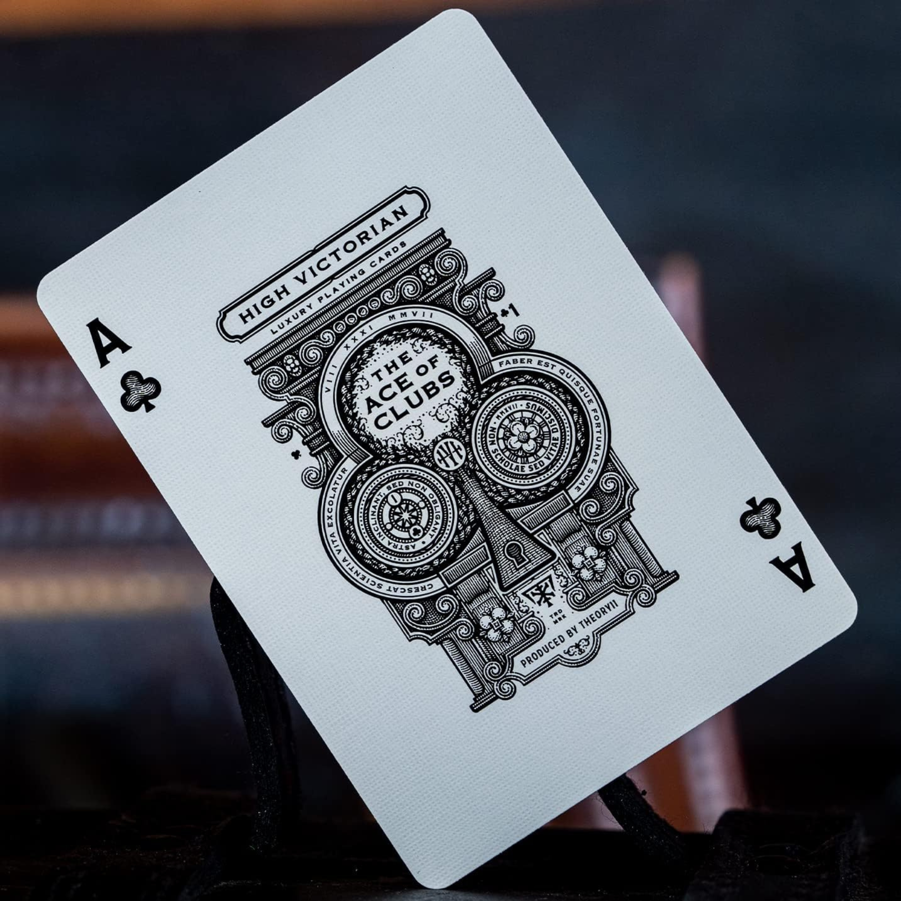 High Victorian Playing Cards - Red