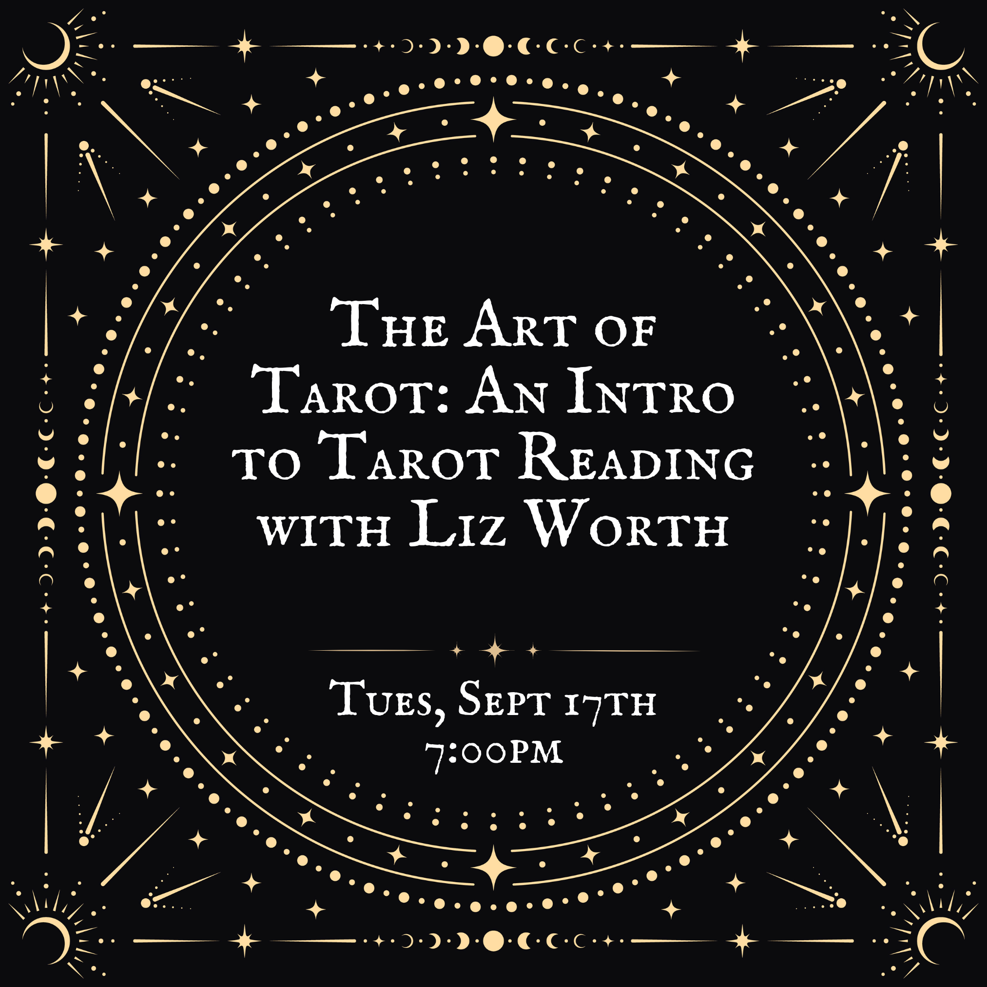 The Art of Tarot - An Introduction to Tarot Reading with Liz Worth