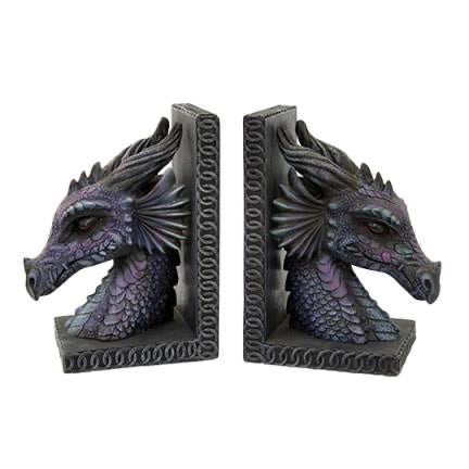 Dragon Bookend Set