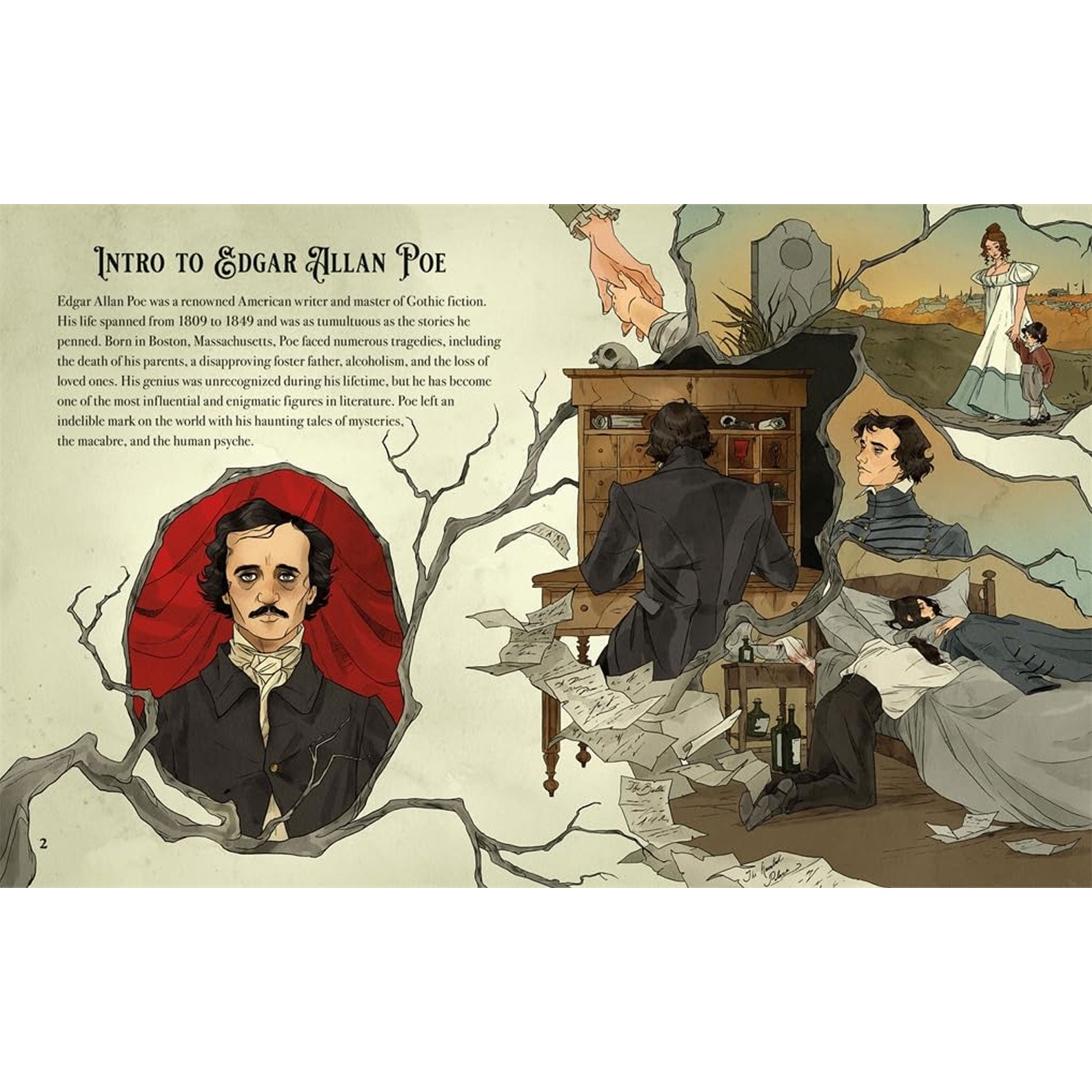 Sticker Jigsaw: The Edgar Allan Poe Collection