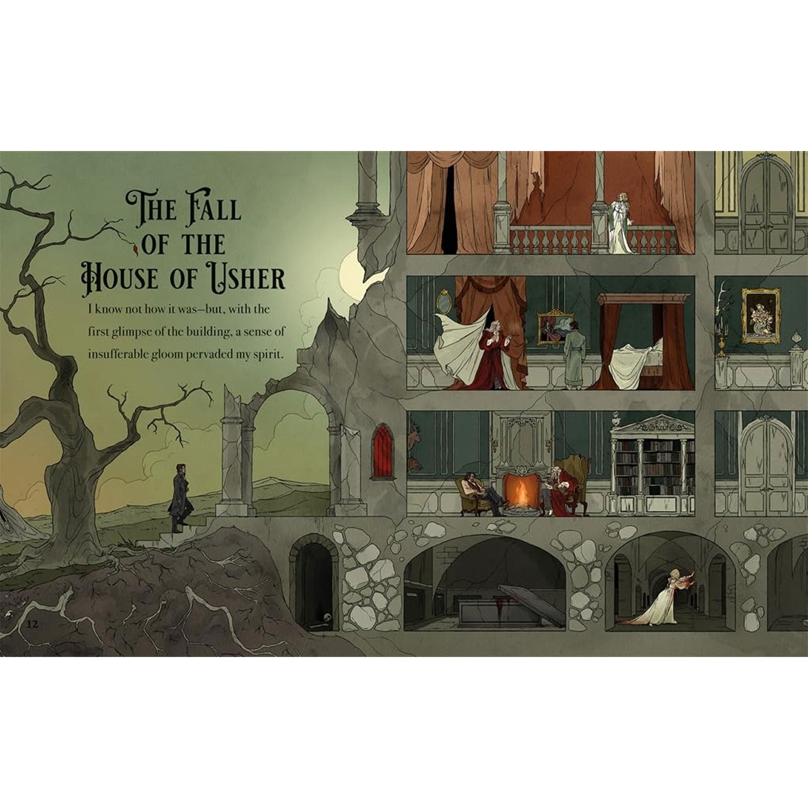 Sticker Jigsaw: The Edgar Allan Poe Collection