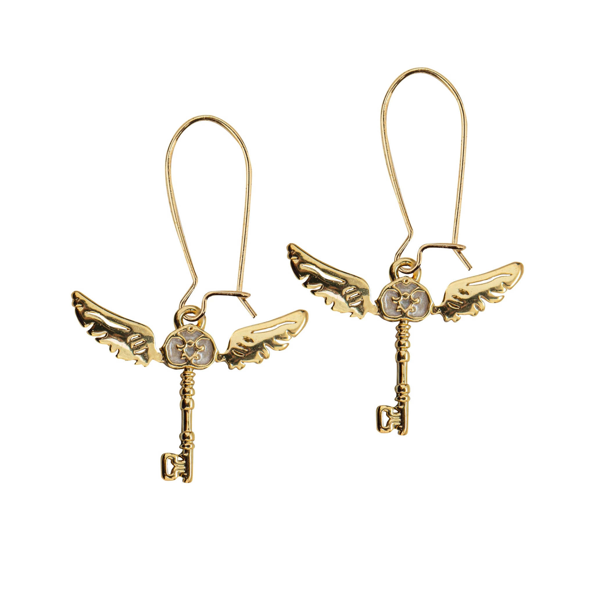 Flying Key Earrings