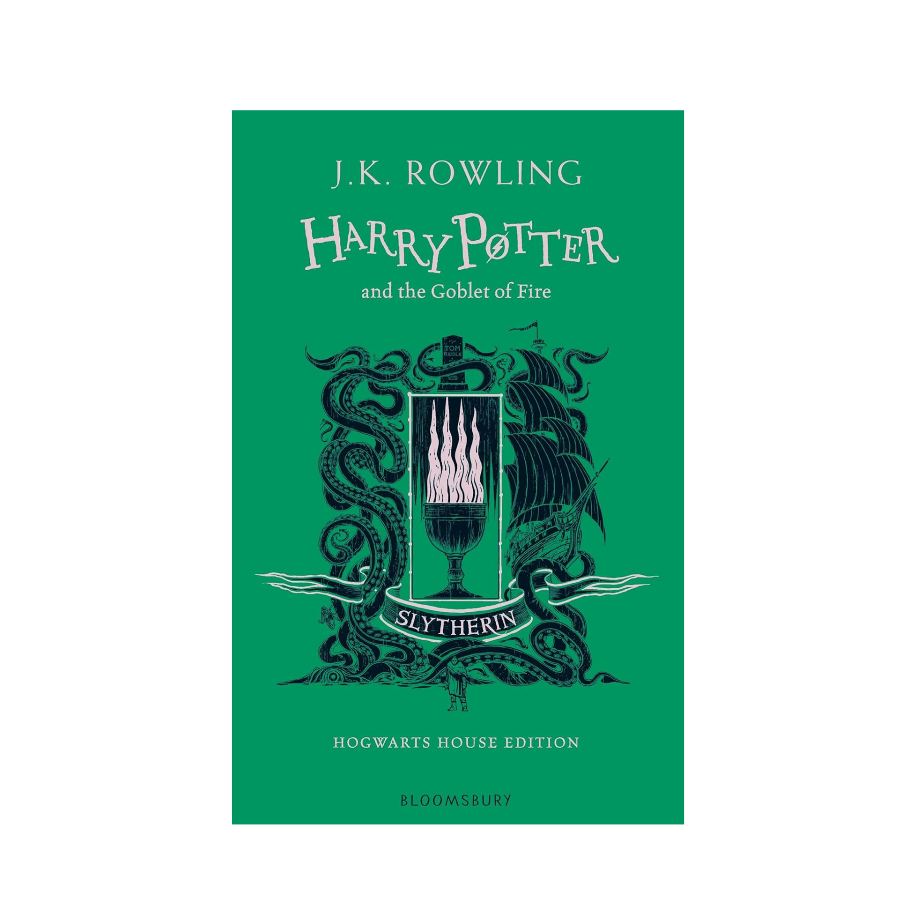 Hardcover - Harry Potter and the Goblet of Fire - House Edition - Slytherin