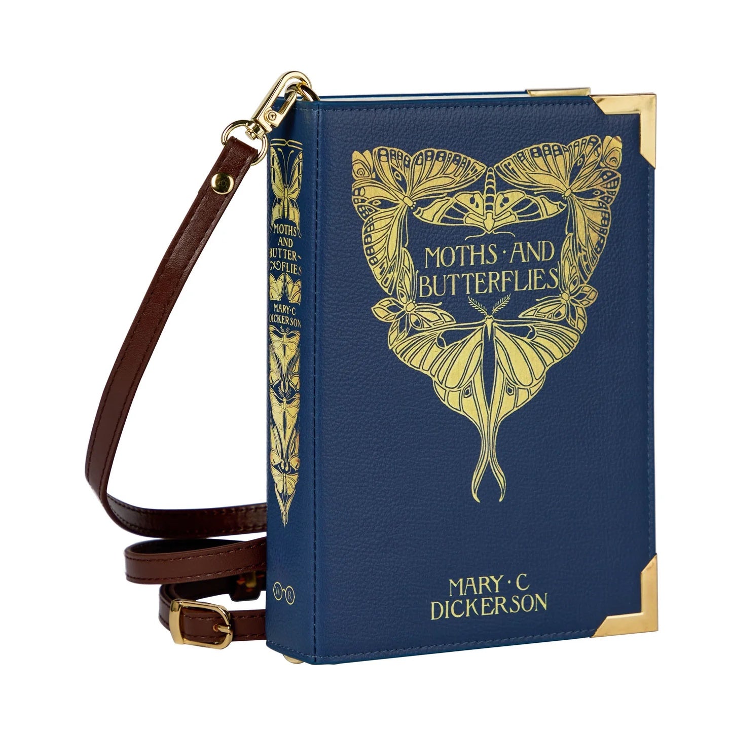 Moths and Butterflies Book Handbag