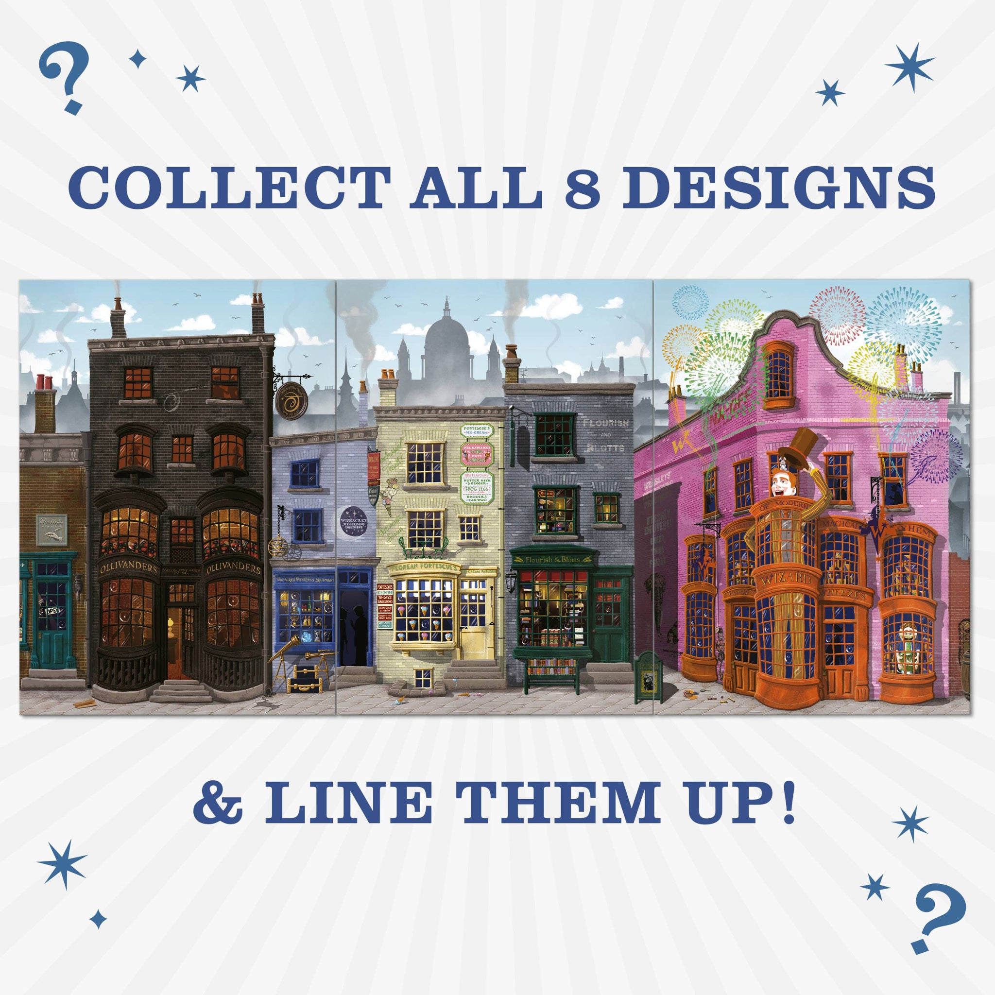 Spellbinding Shops: Diagon Alley Mystery Postcard