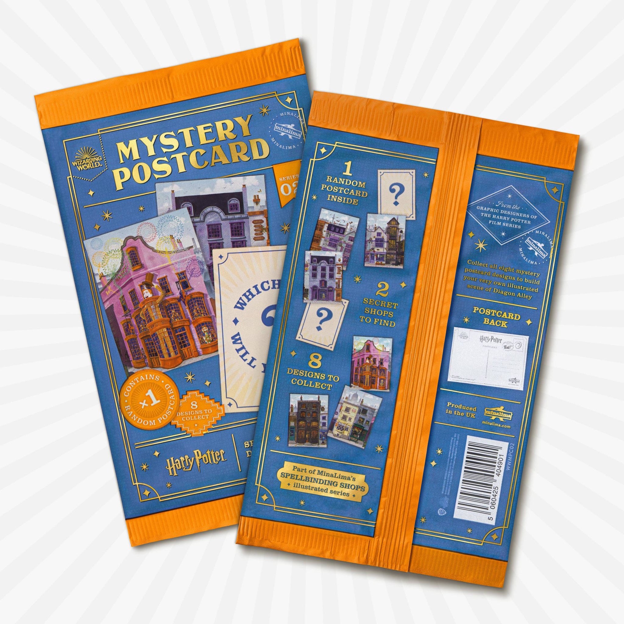 Spellbinding Shops: Diagon Alley Mystery Postcard