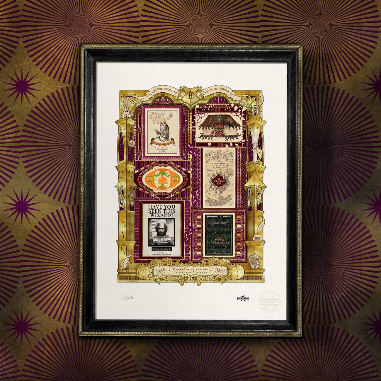 20 Years on Screen: Harry Potter and the Prisoner of Azkaban Limited Edition Art Print