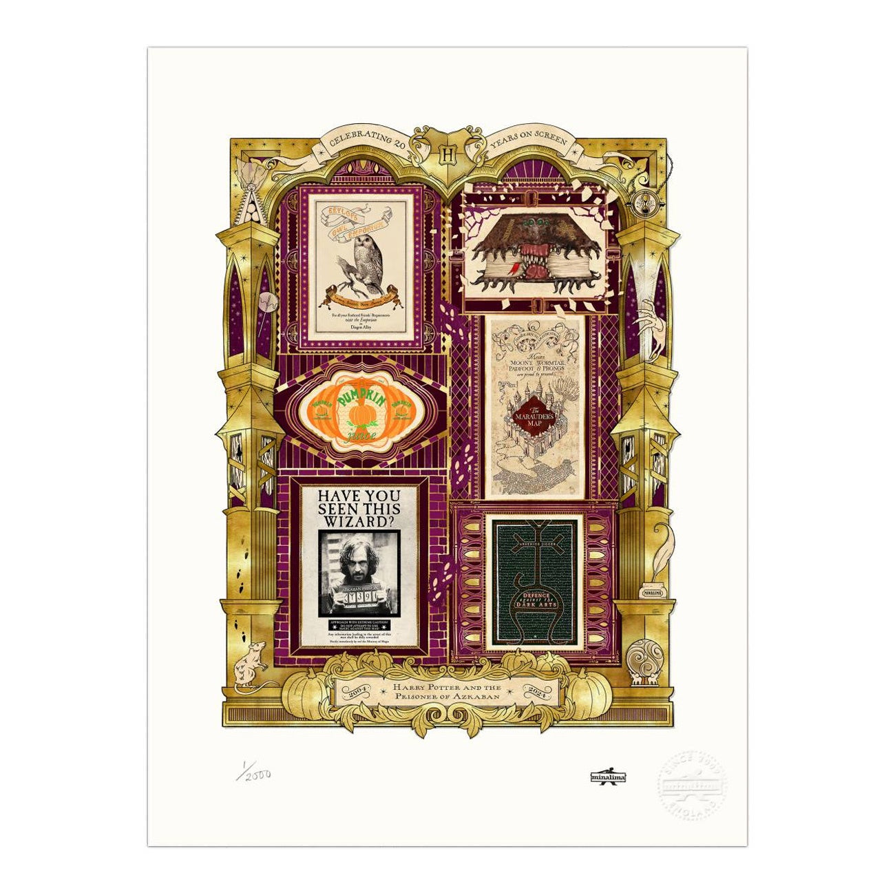 20 Years on Screen: Harry Potter and the Prisoner of Azkaban Limited Edition Art Print