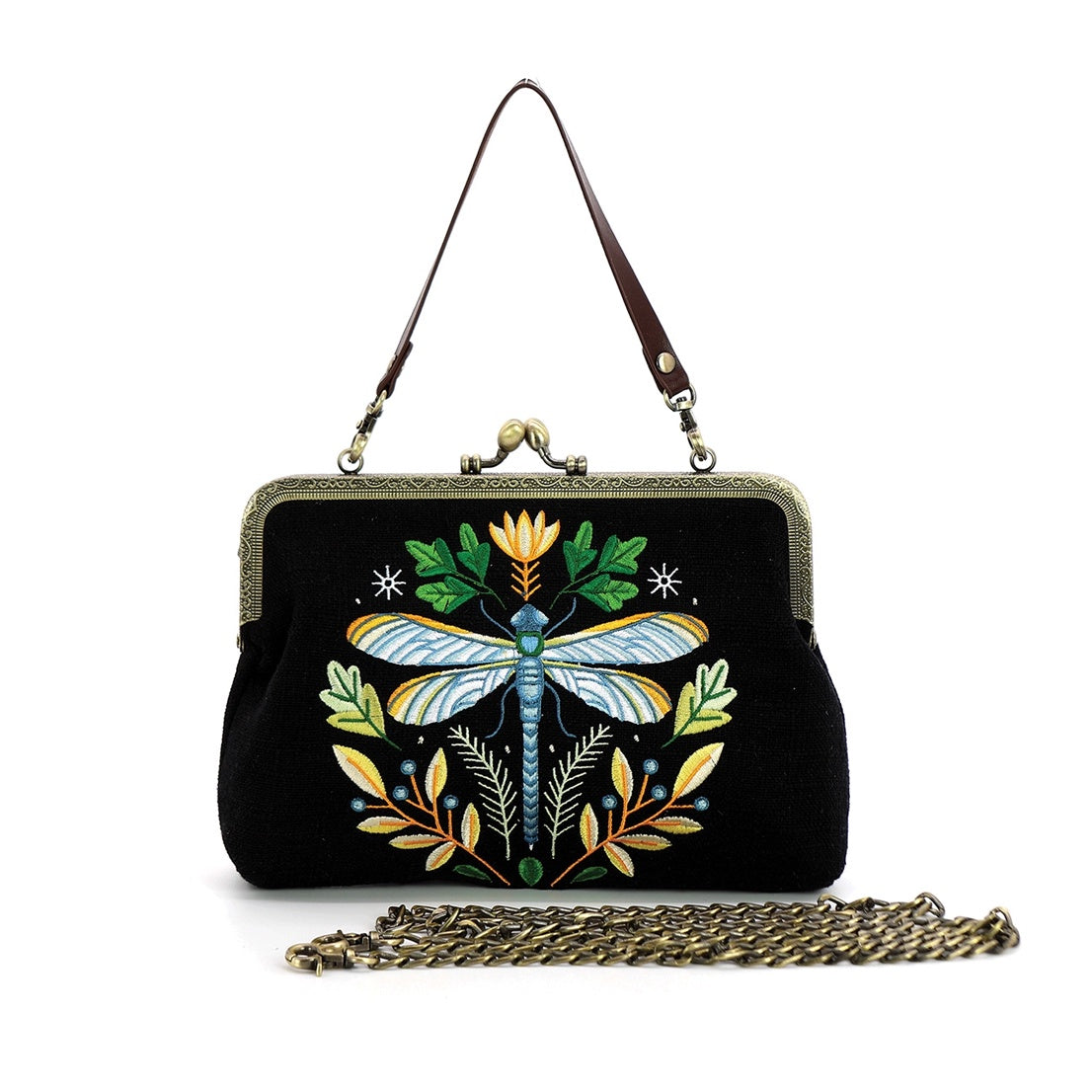 Dragonfly Kiss Clasp Purse