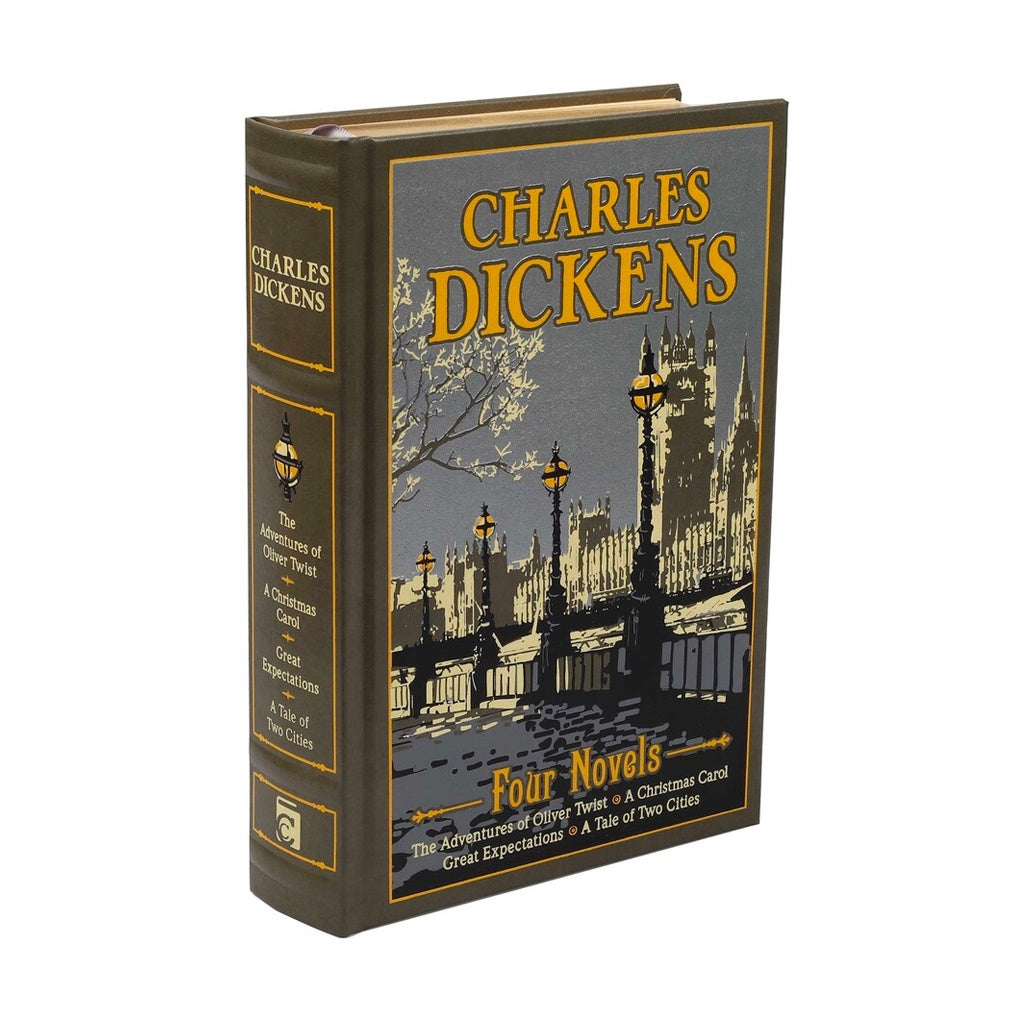 Charles Dickens: Four Novels Leather Bound Edition