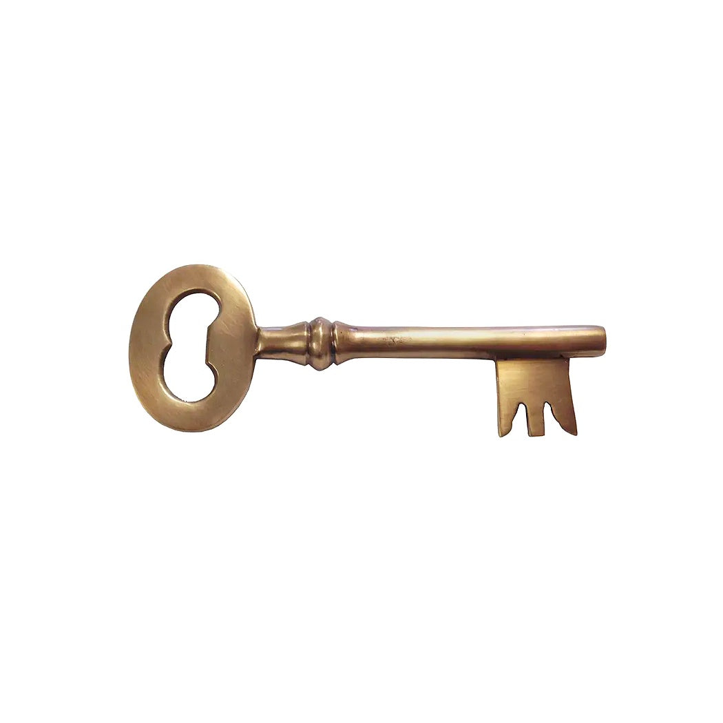 Antiqued Brass Key Bottle Opener