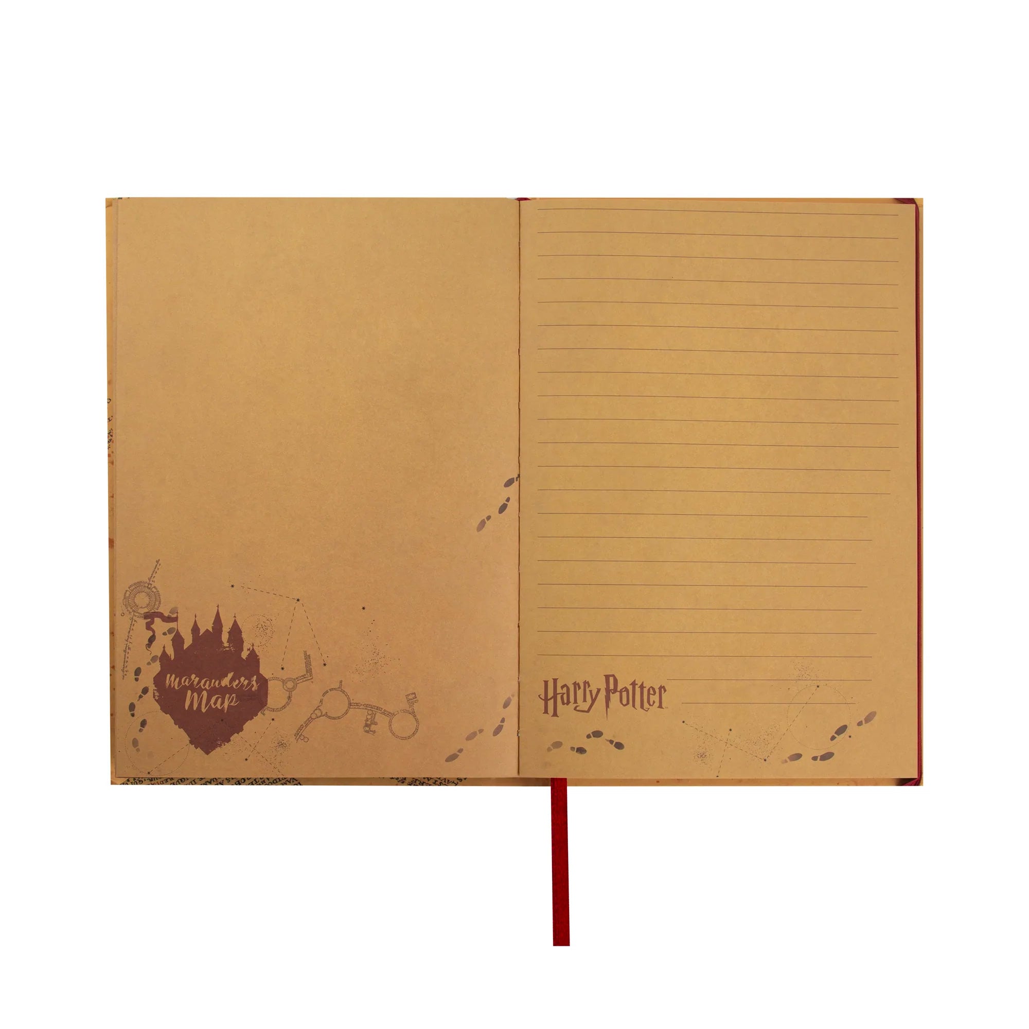 Marauder's Map Notebook With Mini Replica