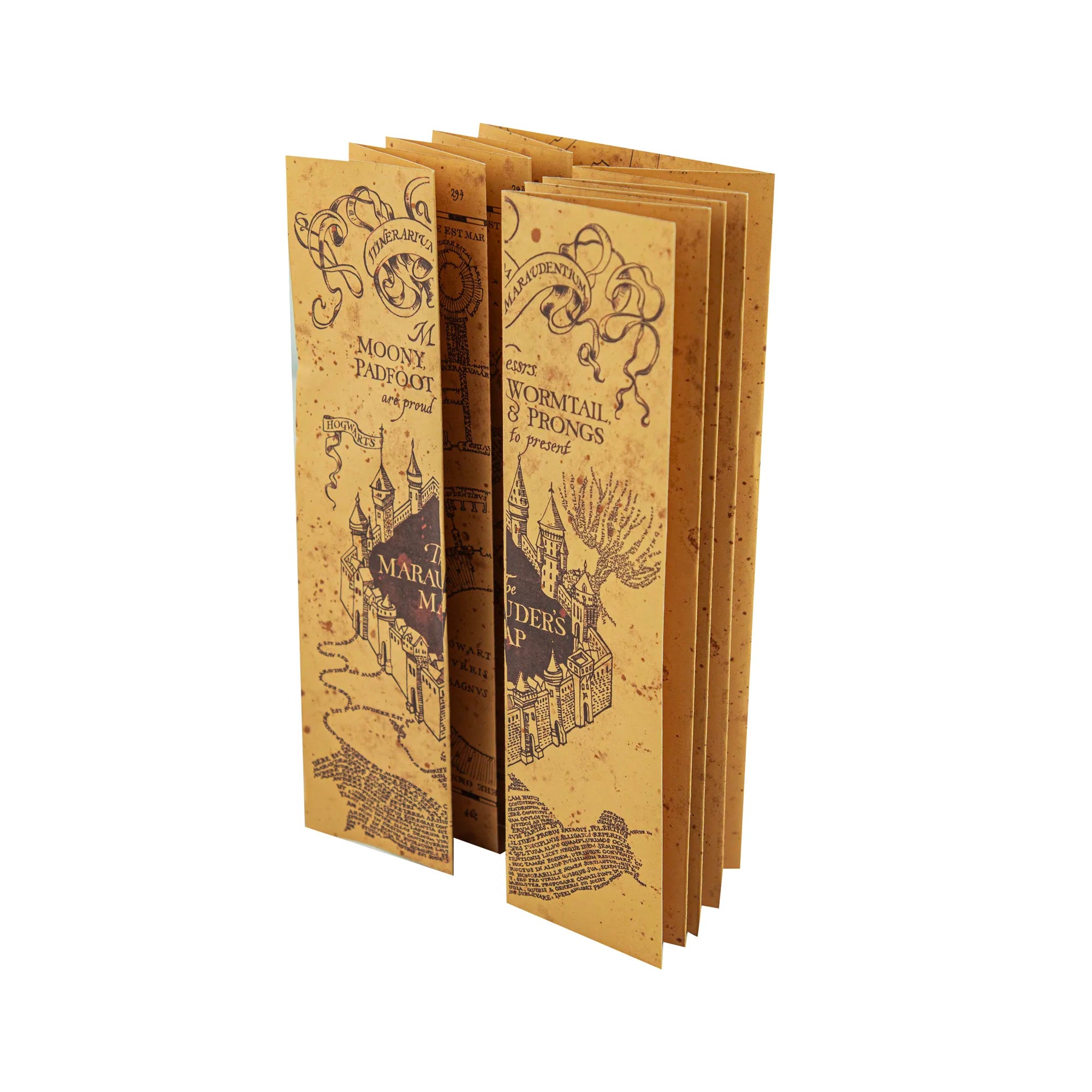 Marauder's Map Notebook With Mini Replica