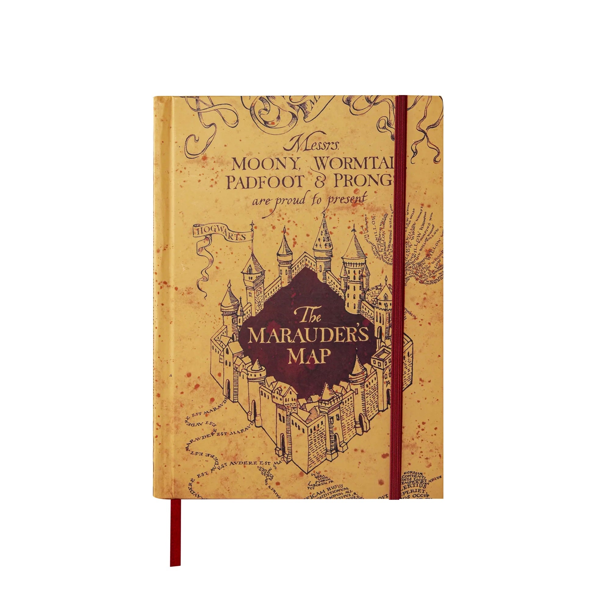 Marauder's Map Notebook With Mini Replica